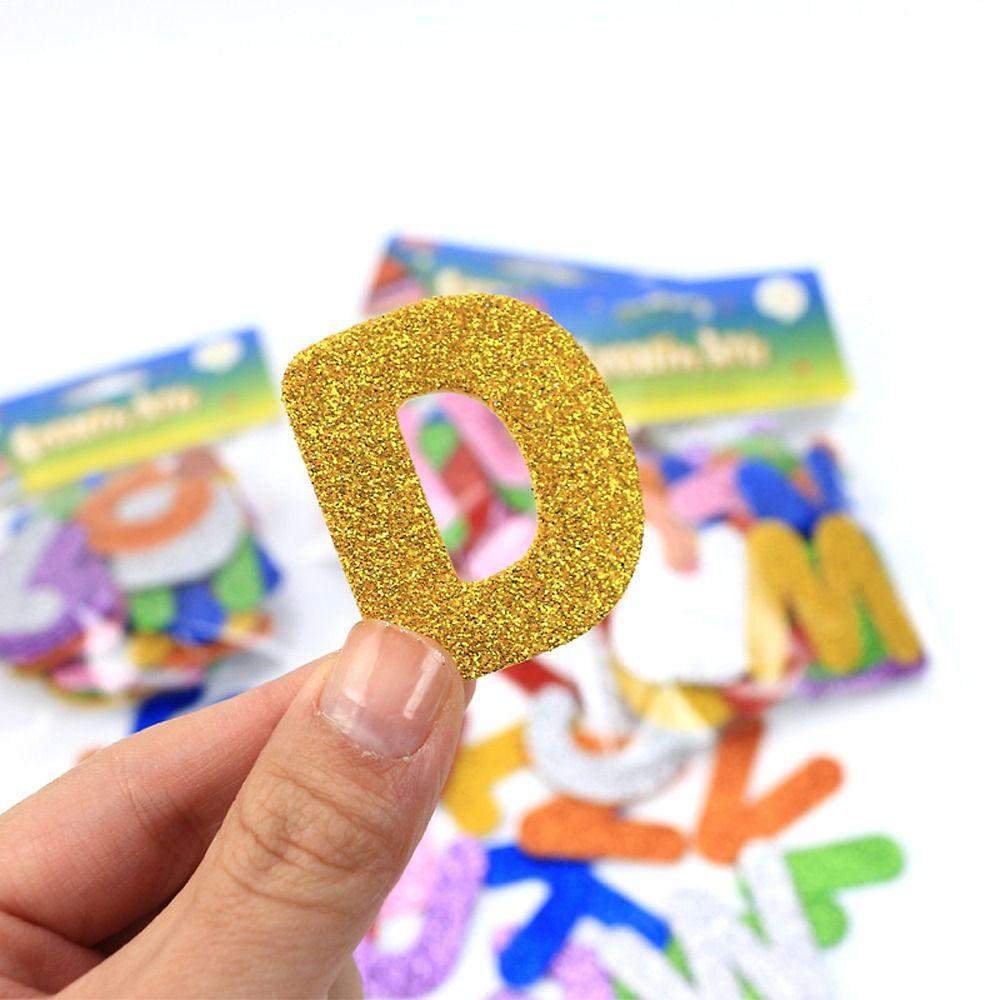 Self-adhesive Foam Letter Sticker A-Z Letters Alphabet Learning  Sticker  Kindergarten Supplies