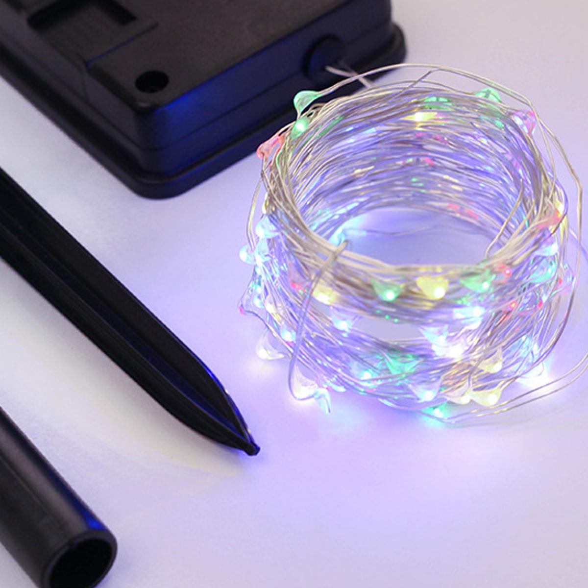 

Solar Powered String Lights Fairy String Light for Outdoor Wedding Party Seasonal Decorations