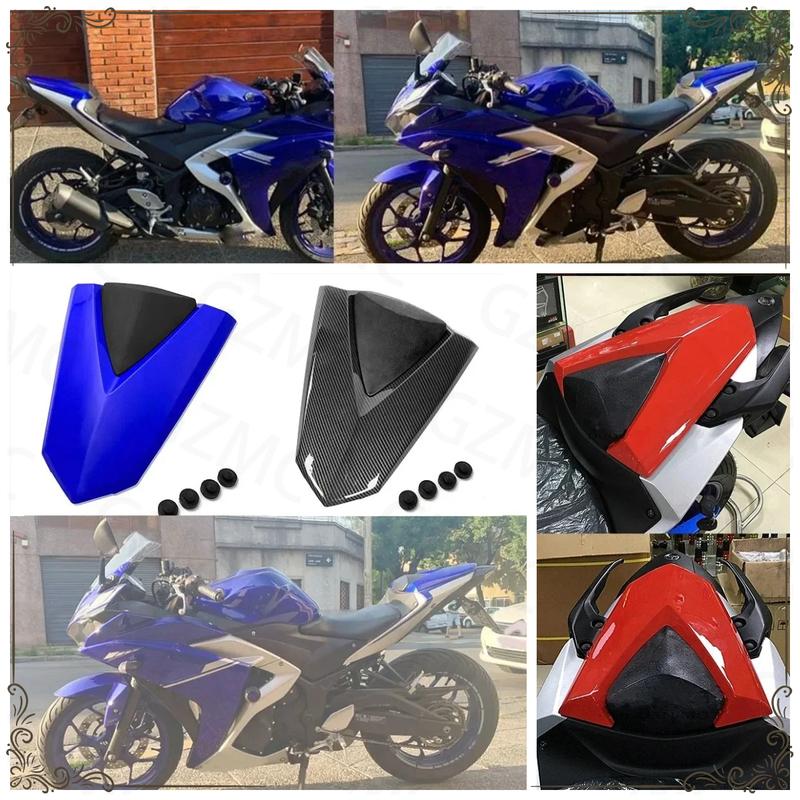 Motorcycle Fit YZFR3 YZFR25 2013 - 2024 Rear Seat Tail Cover For Yamaha YZF R3 R25 MT03 Rear Passenger Seat Fairing Cover cowl