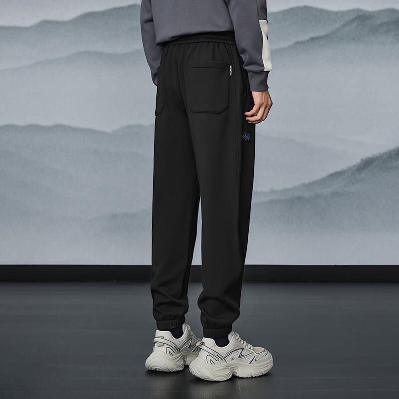 HLA Men's Winter Fleece-Lined Casual Pants