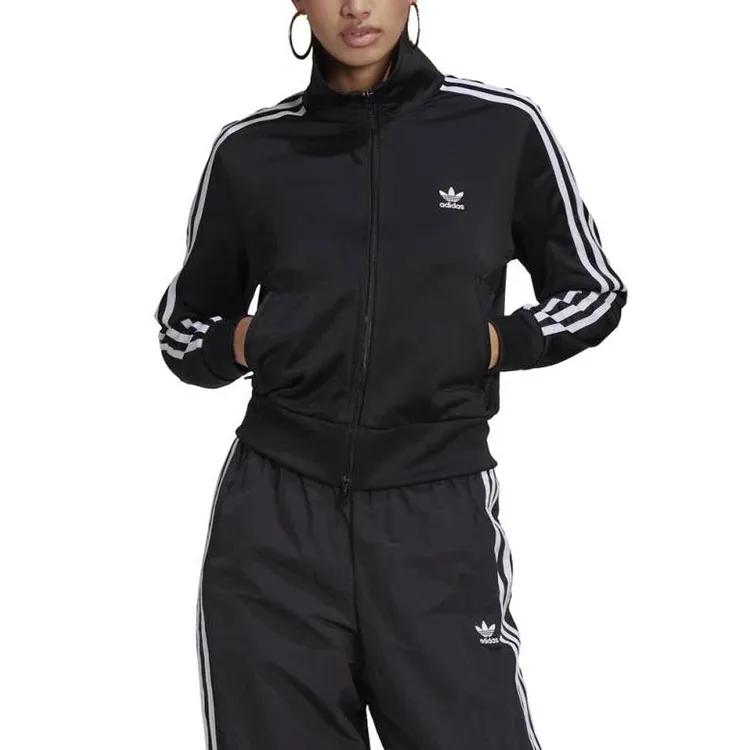 Adidas Originals ADICOLOR CLASSICS FIREBIRD TRACK Jacket International Version , Fall Women's Black (Unisex) Jackets GN2817