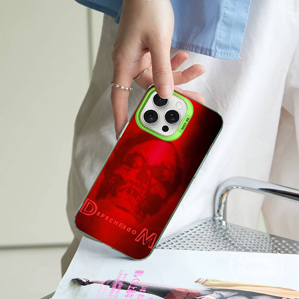 Rock D-Depeche Cool Mode Phone Cases For IPhone 17 16 15 14 13 12 11 Plus Pro Max Colorful Case
