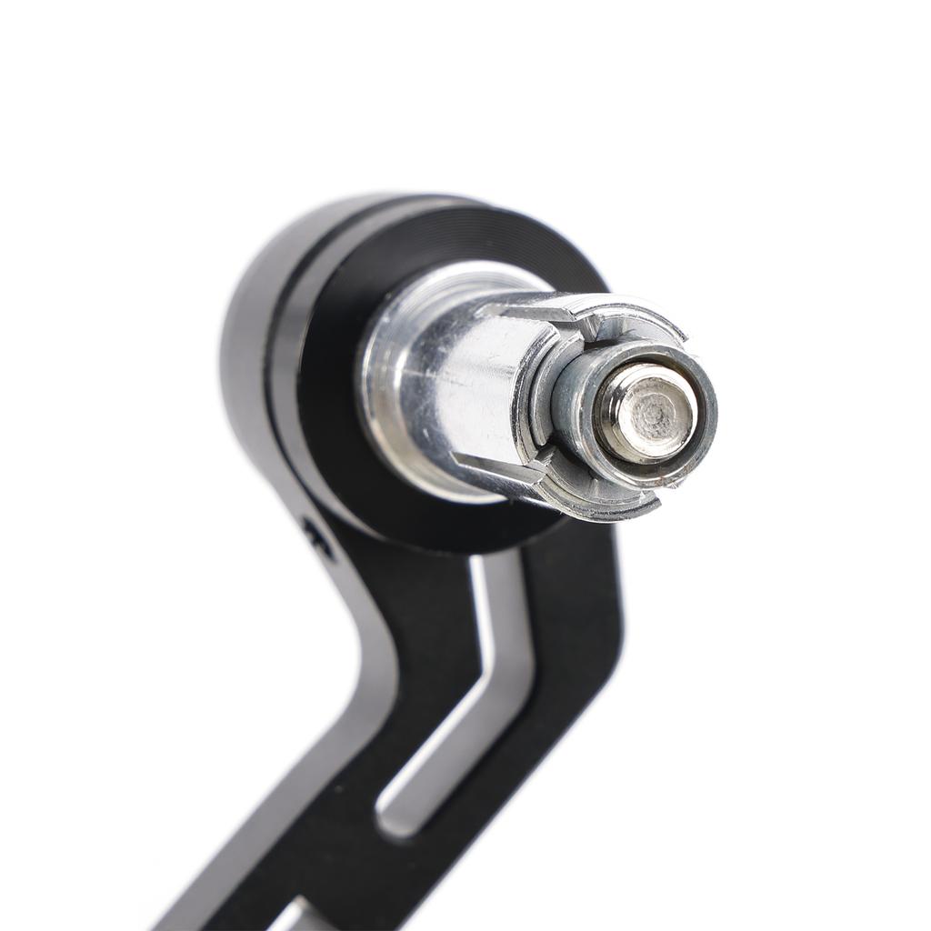 CNC Aluminium Carbon Black 3" Round Bar End Mirror Set 7/8" 1" Universal Fit