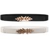 Waist Belt Elastic Slim Decorative Stretchy Quick Release Tight Waist Dress Belt