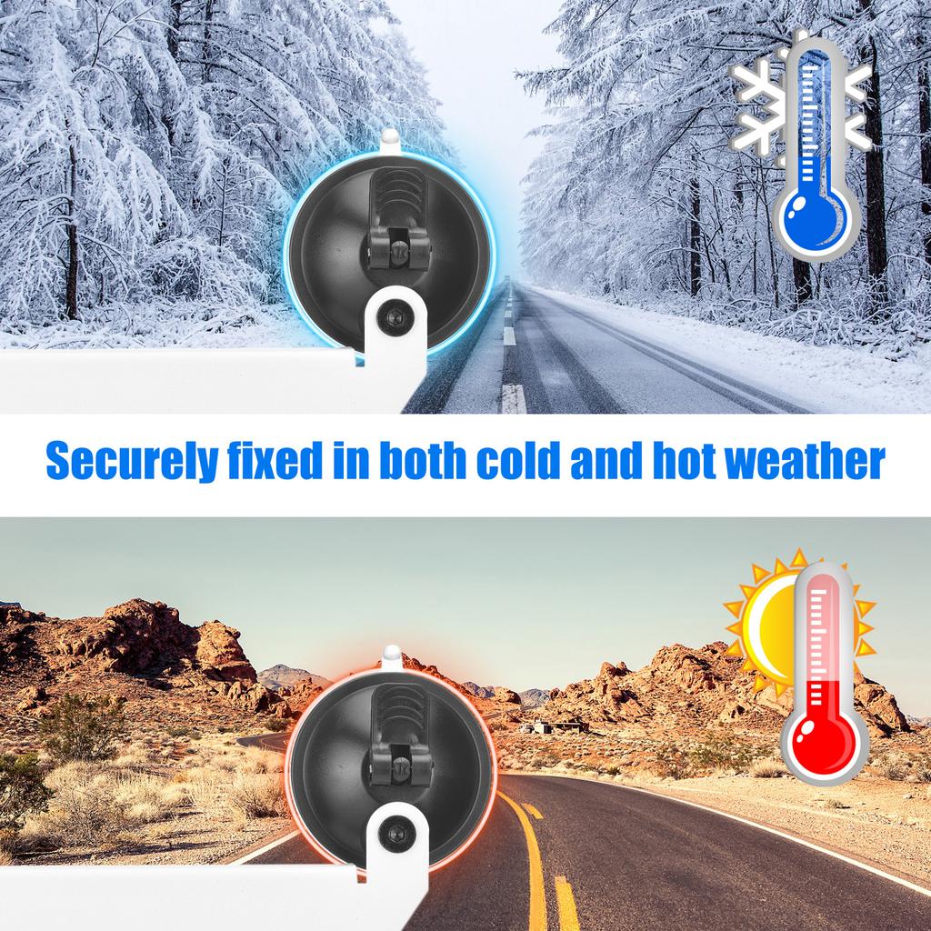 Car Sunroof Suction Cup Mount Replacement for    , Stainless Steel Mounting Kit Ensures Stable   Signal While Driving