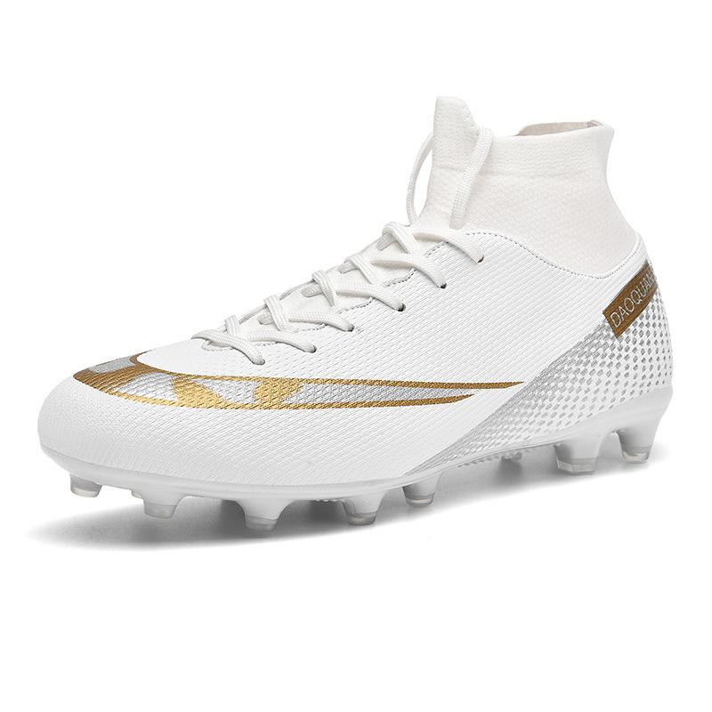 Training Shoes Men's Game 47 Student Football Shoes Broken Nails Large Size Sports High Top Shoes Spikes Teen