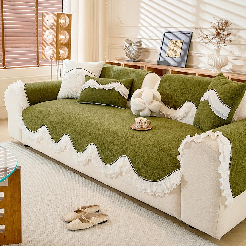 

French Cream Wind Sofa Cushion New One-Piece Special-Shaped Light Luxury High-End Sofa Cushion 70*70cm
