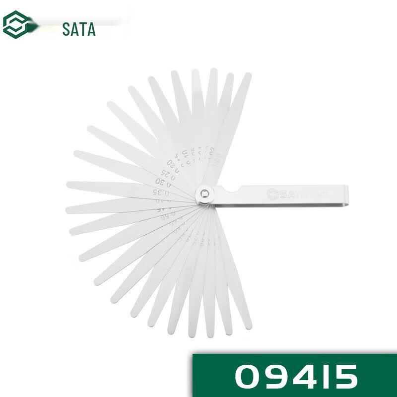 SATA 23-Piece Metric High-Precision Feeler Gauge Set