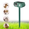 Waterproof Solar Animal Repellent Flashing Light Infrared Animal Deterrent  Farm Protection