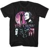 The Crow Gradient Collage Black Adult T-Shirt Unisex T-Shirt