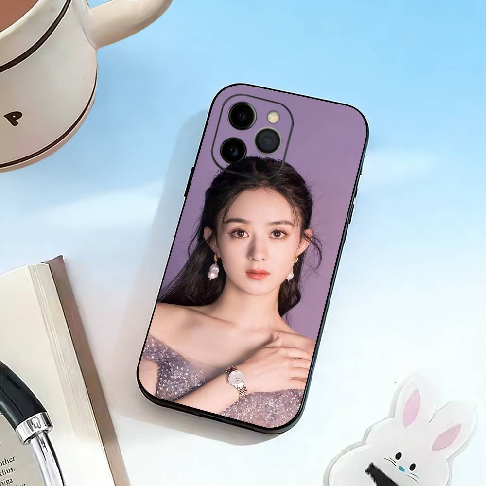 Schauspielerin ZZ-Zanilia Zhao Handyhülle Silikon Weich Für IPhone 17 16 15 14 13 12 11 X XR Plus Pro Max Plus