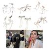 Hair Clip for Women Fashion Pearl Bowknot Side Clip Headdress Hair Accessories