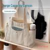 Versatile Large Capacity Canvas Tote: Commuting, Work, or Student Style Single Shoulder Bag