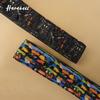 Personalisierter Graffiti-Wand-Schwarz-Tintenspritzer-Gitarren- & Bassgurt - Bequemer Entlastungsgurt