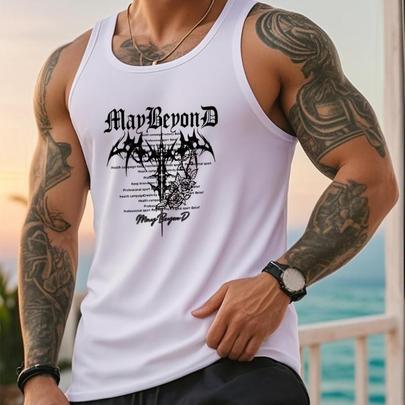 

Sleeveless Graphic Tee, Classic Film Print for Casual & Collectors XXL