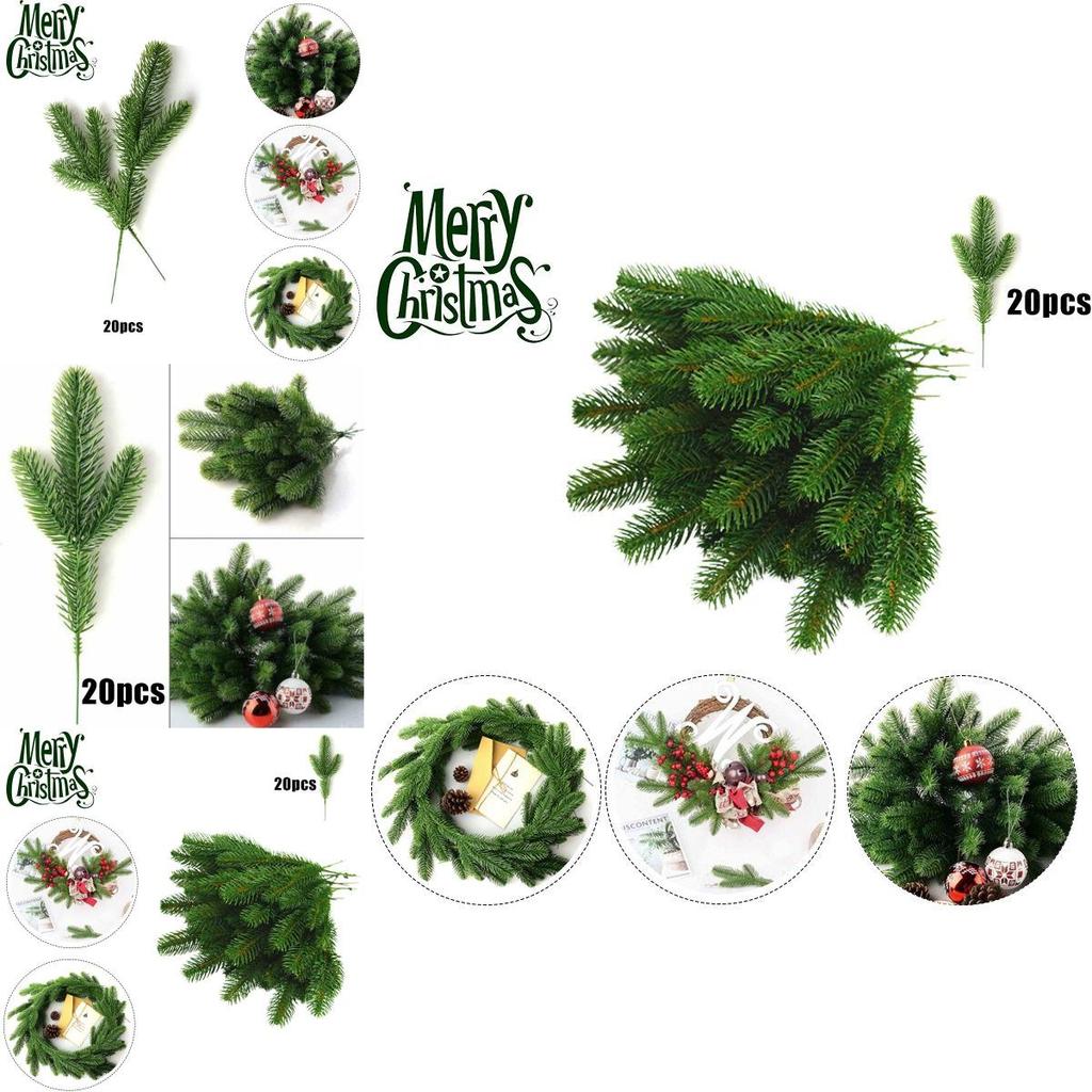 Lebensechte Kiefernzweige Künstliche Pflanzen Für Weihnachten DIY Partydekorationen