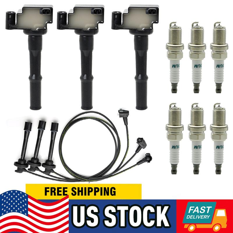 Ignition Coil & Wireset & Spark Plug For Toyota 4Runner 95-04 3.4L V6 UF156
