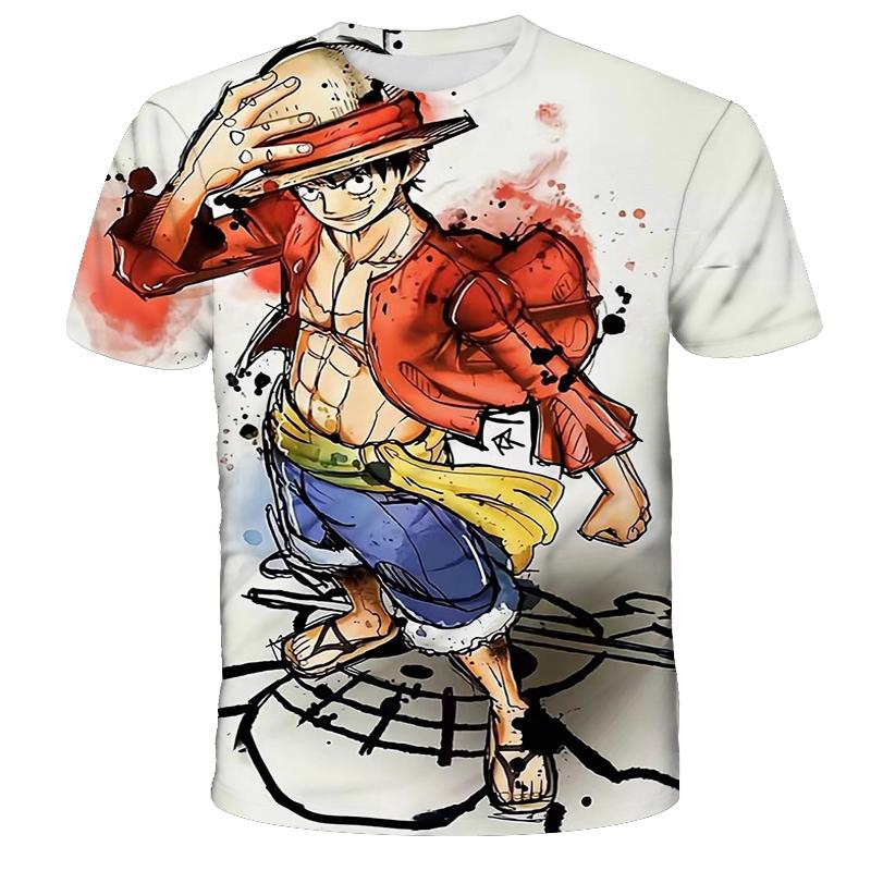 New 3D Printed Animation Element Outdoor Leisure T-shirt Comfortable Material Suitable For, Men and Women