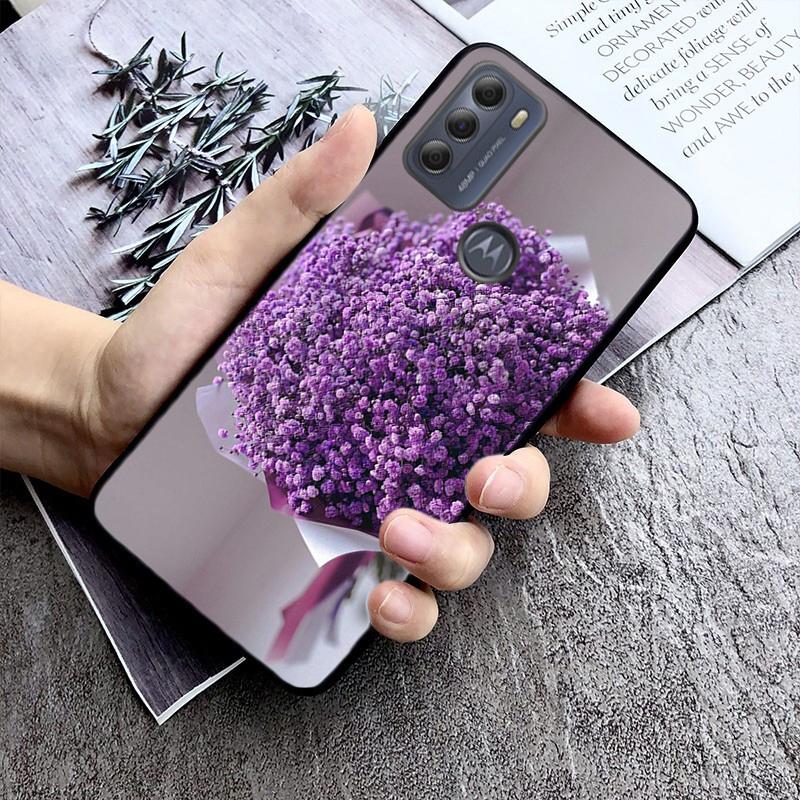 Etui na telefon Baby Breath Flowers do Moto G84 G22 G32 G42 G52 G62 G53 G72 G60 G60S G100 G10 G20 G30 G13 G50 G 5G G Pure