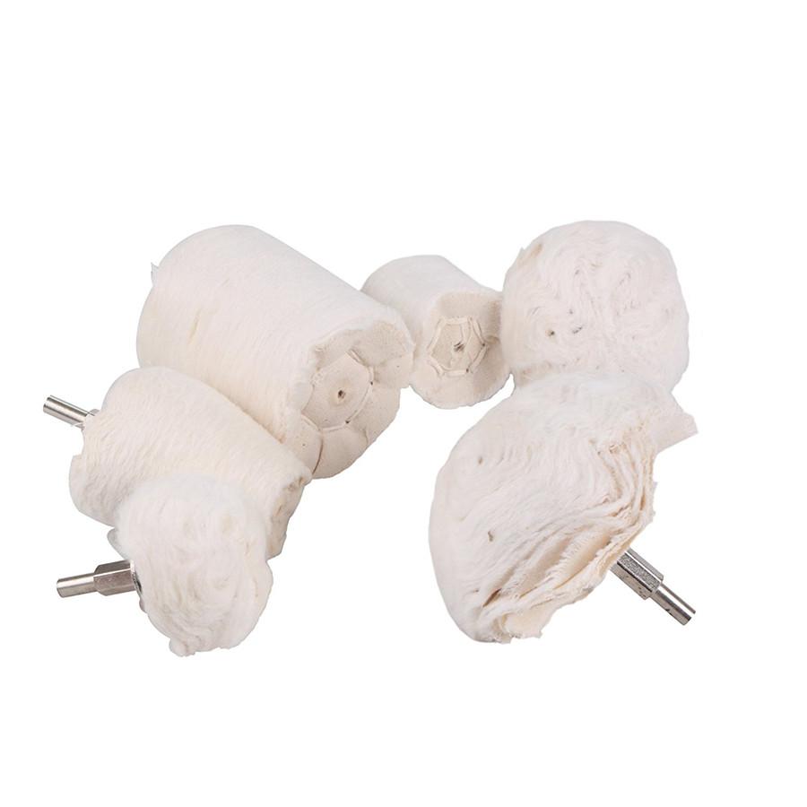 7x Metal Polishing Kit Buffing Pad Mop Wheel For Aluminum Stainless Steel Chrome