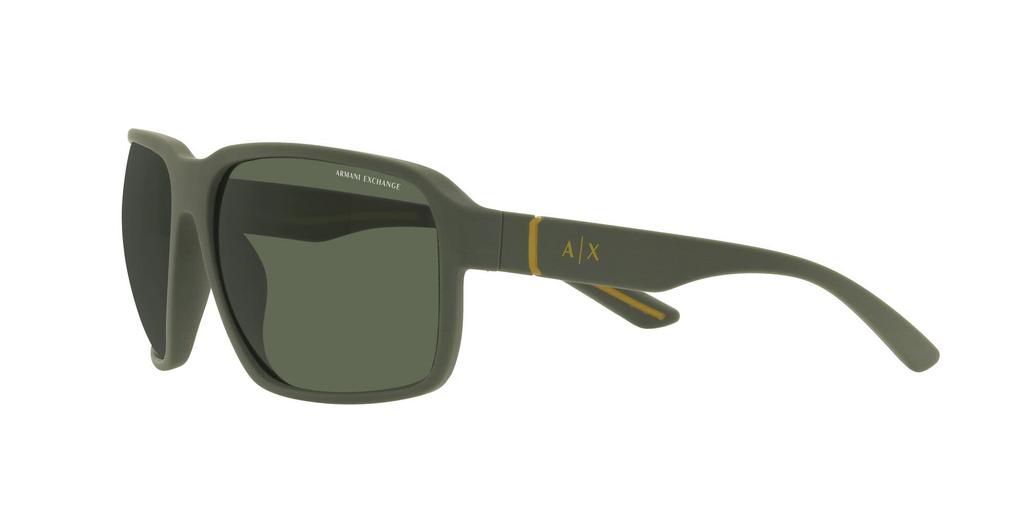 Sunglasses AX4131SU MATTE OLIVE GREEN Lens 64 [Armani Exchange] Frame/DARK
