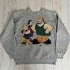 [USED] 90s USA-made Vintage Popeye Character Sweatshirt