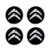 4 peças 60MM Calotas Centrais de Roda Tampa Central de Roda Para Citroen C4 C5 C3 C2 C1 C4L C6 Picasso Saxo C-ELYSEE VTS