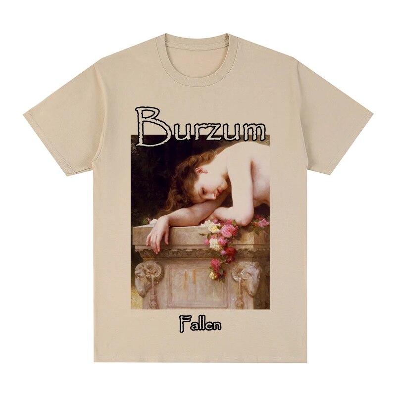 Футболка Burzum Fallen, хлопковая футболка унисекс, новая футболка, женские топы L