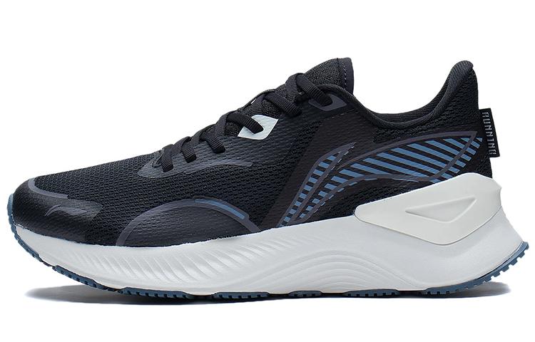 Li Ning Yueying 1.0 Суперлегкие Дышащие Низкие Беговые Кроссовки Женские Черно-белые ARHS028-2 35.5