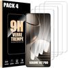 Tempered Glass Screen Protector - Xiaomi - 14T Pro - Pack of 4 - Scratch Resistant - 0.3 Mm