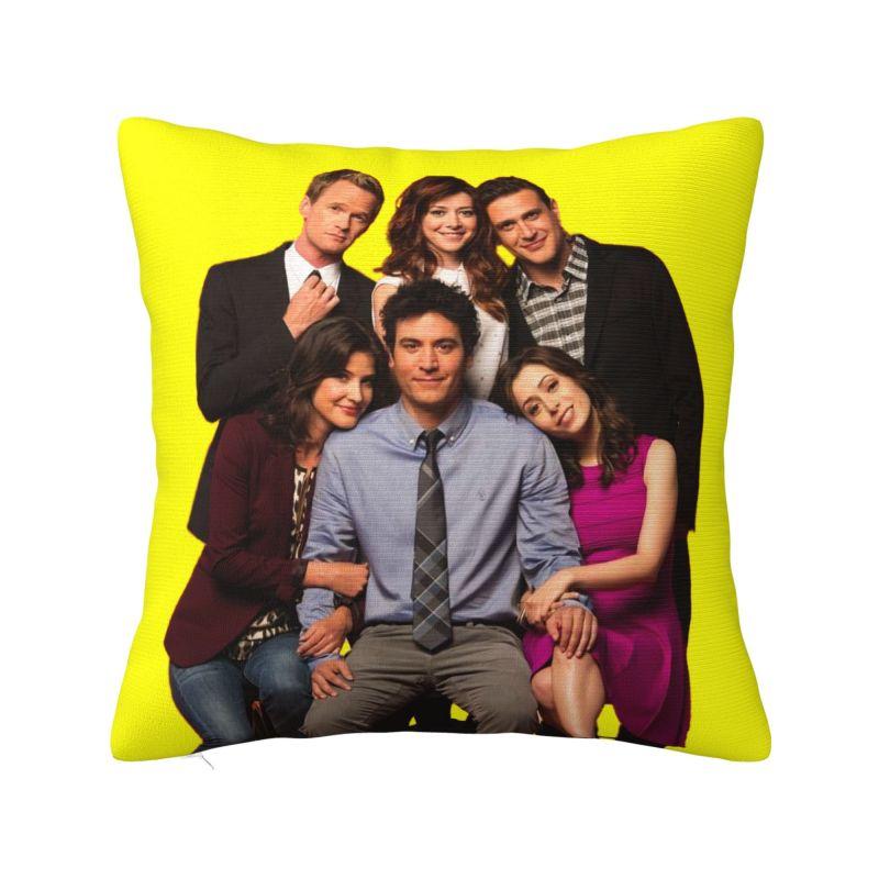 Custom Modern How I Met Your Mother Cushion Cover Soft TV Show Throw Pillow Case Bedroom Decoration