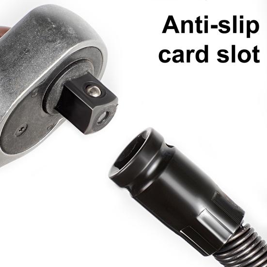 1/2 Inch Flexible Shaft Extension Bendable Soft Connecting Rod Torque Socket Ratchet Extender Automotive Repair Mechanical Screwdriver Extension
