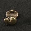 Coppers Zodiacs Cobras Figurines with Bobbing Ornament Wealth Attraction 2025 Chinese Snake New Years Decoration