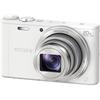 Sony WX350 Digital 20x Optical [Refurbished] Cyber-shot Camera, Zoom, White, DSC-WX350-W (Refurbished)