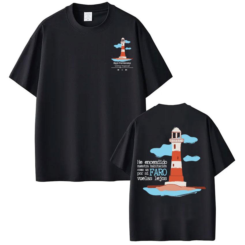 Rapper Dani Fernandez Fashion Graphics Tees Men Women Oversized Tshirts Summer Cotton Casual Vintage High Quality Tshirts Top