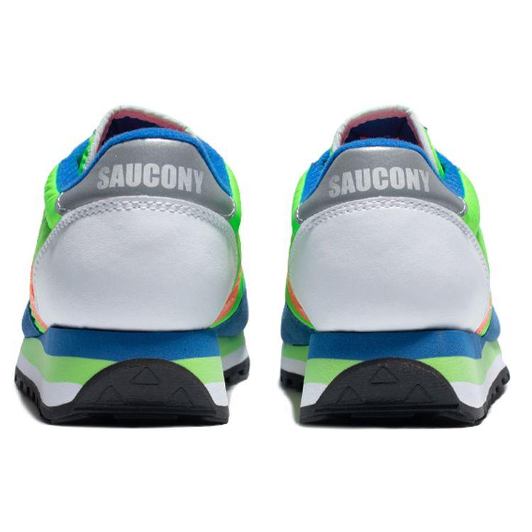 Saucony Jazz Triple Mesh Non-Slip Lightweight Low-Top Running Shoes Men sneaker Green Blue S70530-4