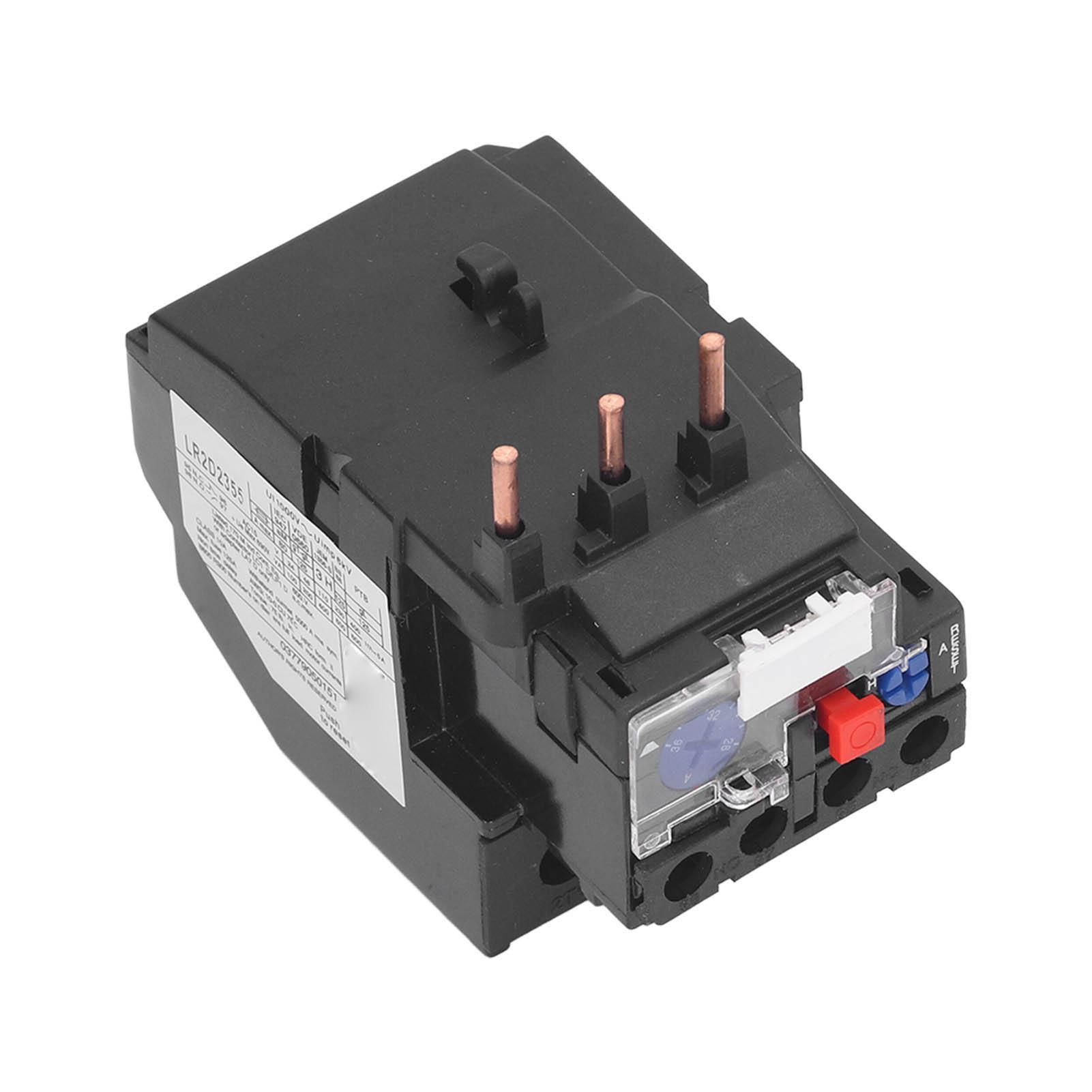 

Thermal Overload Relay LR2D2355 28 To 36A Manual Automatic Reset Motor Protection Thermal Relay 600V