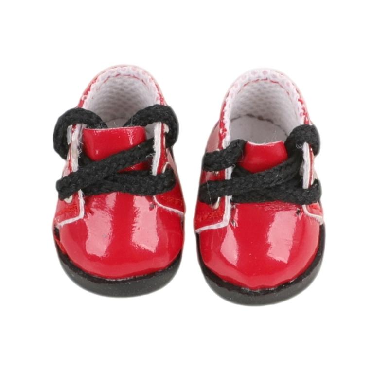 Multi Color Mini Doll Shoes Set Of 6 Pairs For 17cm/6.7in Dolls Detailed Craftsmanship Leather Style Footwear