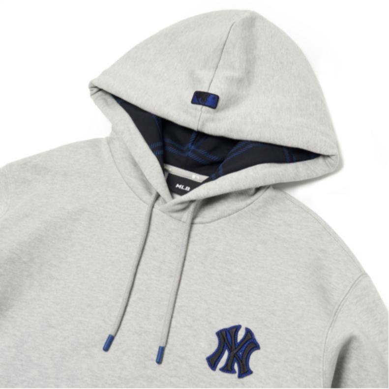 New MLB Base Logo Sweatshirts Unisex Gray 3AHDC0114-50MGS