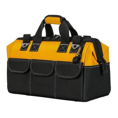 Tragbare Werkzeugtasche für Männer Große Öffnung Werkzeugaufbewahrung Werkzeugorganizer-Tasche für Werkzeugaufbewahrung Handtasche für Schraubendreher