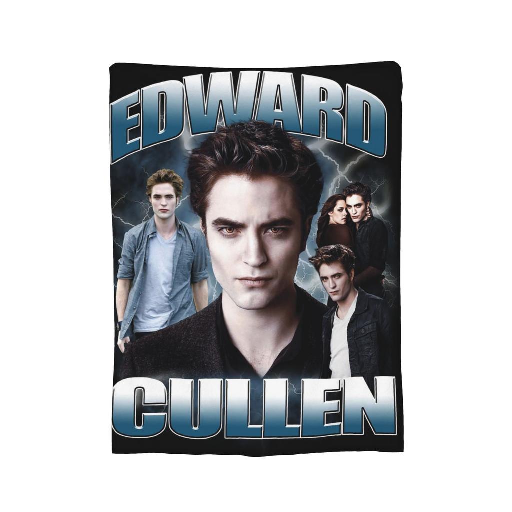 Twilight Blankets Flannel Printed  Portable Lightweight Thin Throw Blankets for Sofa Car Bedspread