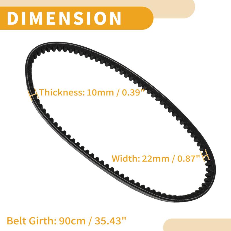 Motoforti Drive Belt No.2760114F01000 Motorcycle V-Belt for Suzuki AN250 for Burgman 250 for Skywave250 1998-2006