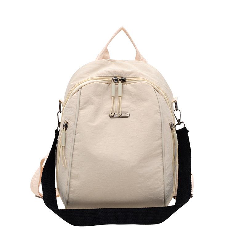 Schoolbag1011 Summer New Large-capacity Commuter Small Backpack Shoulder Handbag Women's Lightweight Cloth Backpack