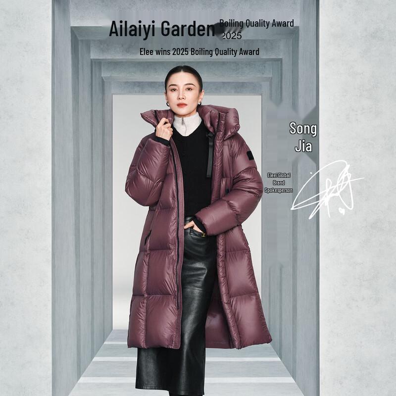 Allyear Unisex Hooded Goose Down Puffer Jacket