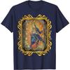 Our Lady of Prompt Succor Virgin Mary Religious Graphic Tee Premium Cotton Crewneck T-Shirt for Men