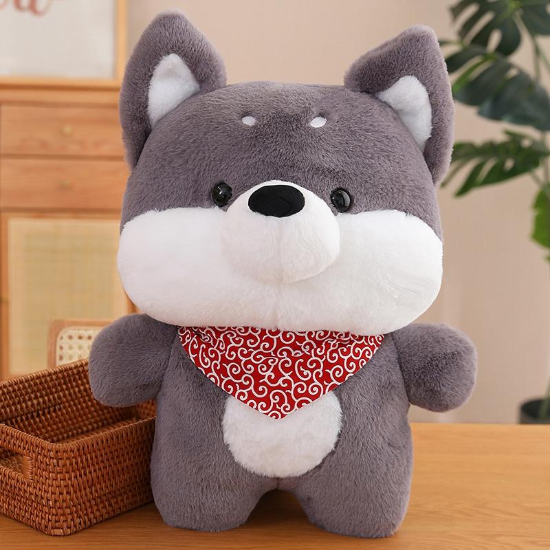 

Non-Toxic Kawaii Dog Plush Toy Stuffed Animal Pillow Husky Shiba Inu Dog Plush Birthday Gift Lovely Plushie Dolls 50cm