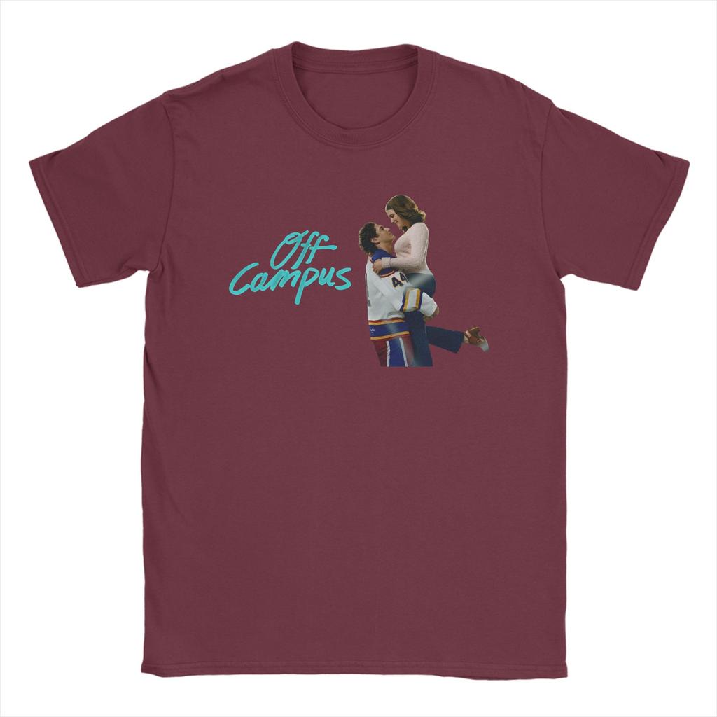 T-shirt da Film Fuori dal Campus per Unisex Unisex Hockey Rounisexce Casual 100% Cotone T-shirt Girocollo Manica Corta Abbigliamento Estivo