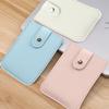 Pu Leather Credit Card Holder Bag 5Pcs Slots Men/Women Wallet Bank Leather Wallets With Money Clip Designer Cardholder