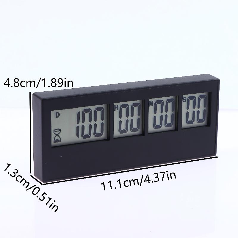 Large Digital Display Countdown Timer 999 Days Timer Electronic Timers For Kitchen Timer Exam Wedding And Event Reminder