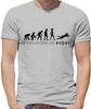 Evolution of Woman Rugby - T-shirt Homme - League Union Nations Six 6 Love